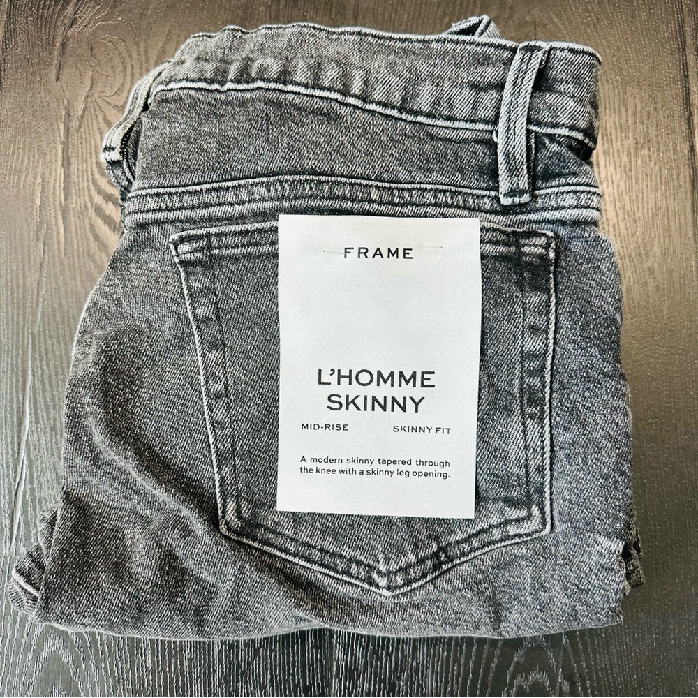 Frame Denim L'Homme Skinny Jeans - 33"